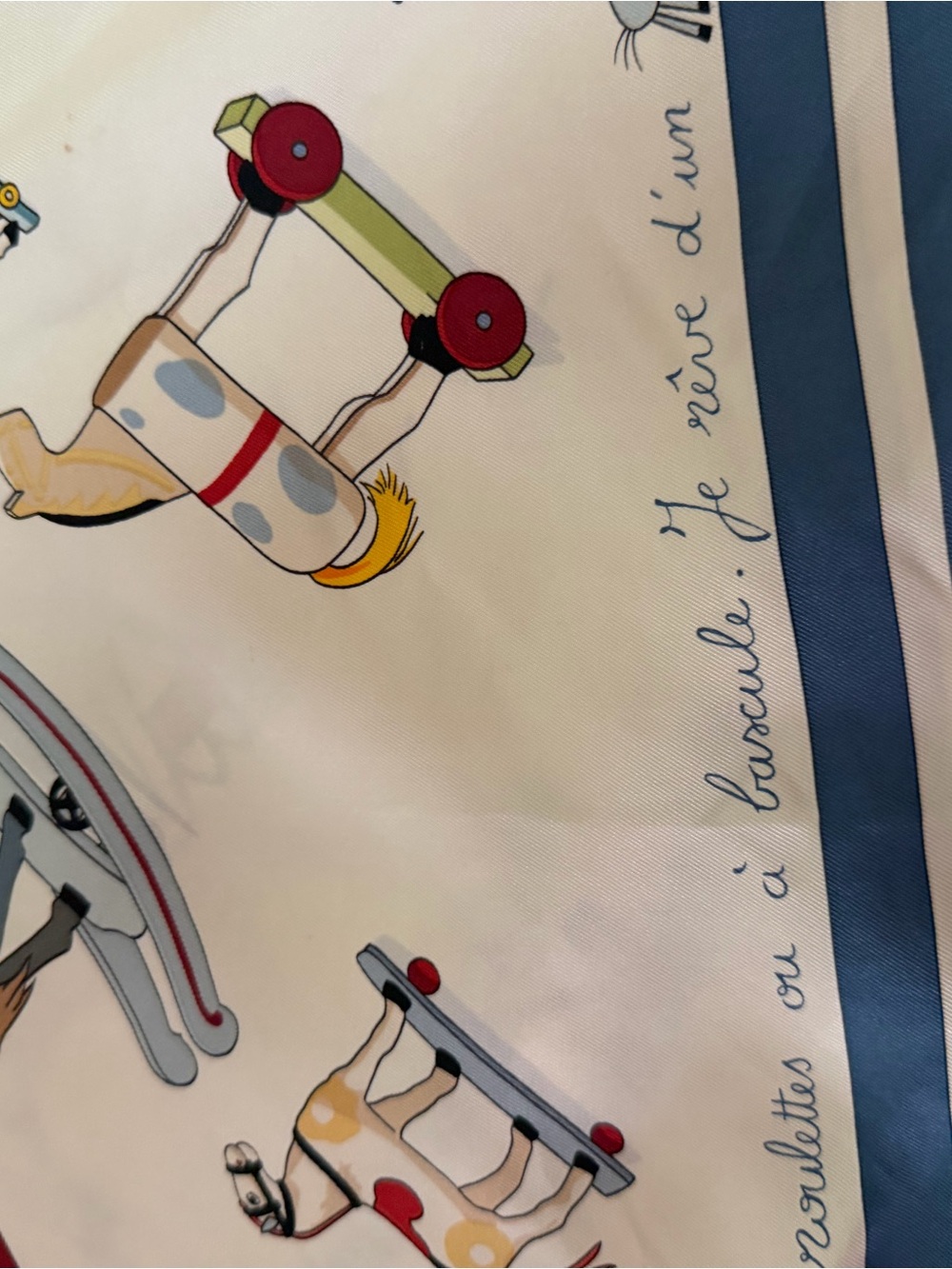 Hermes Raconte Moi Le Cheval Silk Scarf. - Picture 10 of 16